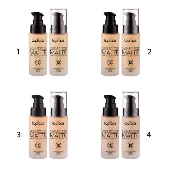 Topface Skin-Editor Matte Longlasting Foundation
